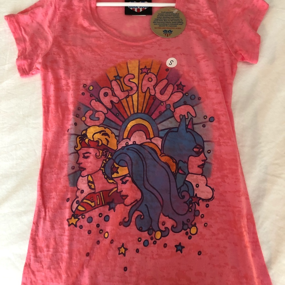 NWT Junk Food Girls Rule Tee